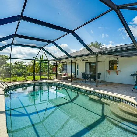 Cape Coral Home Lanai And Heated Pool!